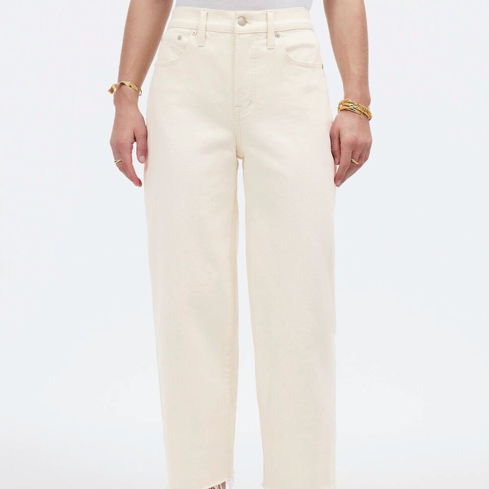 Madewell Perfect Vintage Wide-Leg Cropped Jean Size 27P
